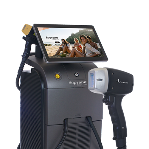 Soprano Titanium laser device